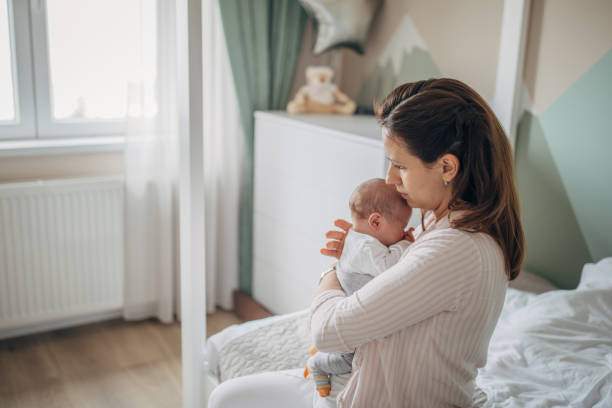 New mom focusing on postpartum recovery and metabolic health