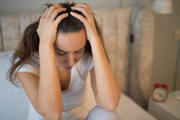 woman feeling sad due to insulin resistance and mood changes